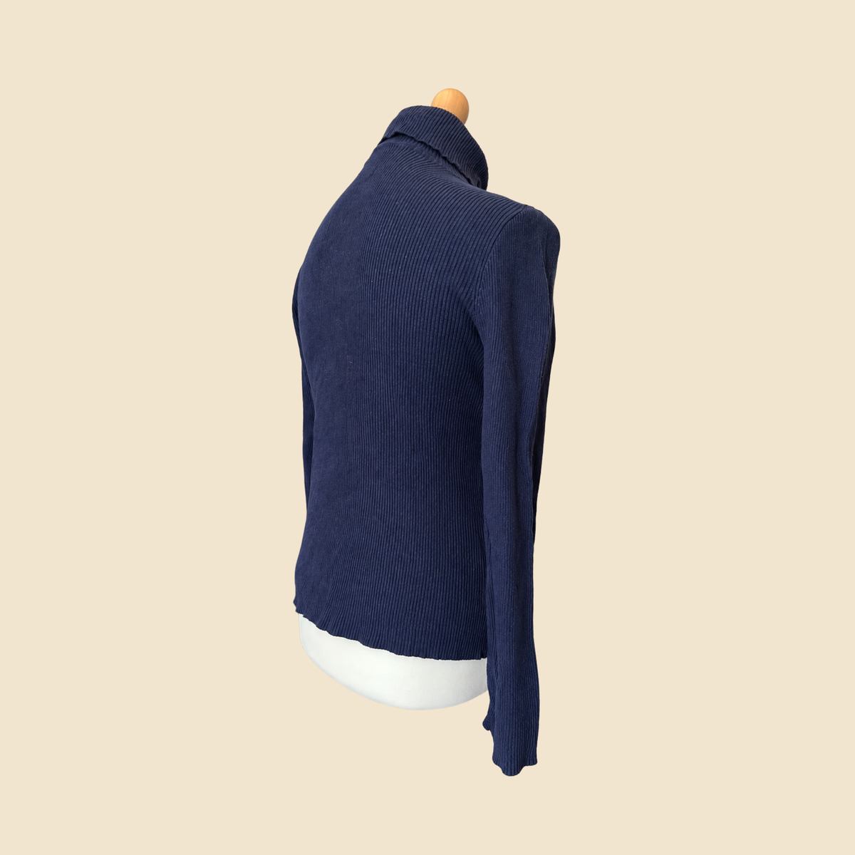 Pull col roulé LAUREN Ralph Lauren bleu marine - Taille M