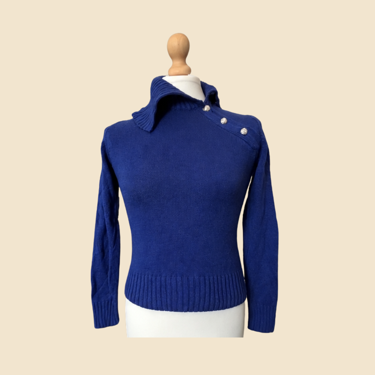 Pull LAUREN Ralph Lauren bleu roi - Taille S