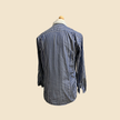Chemise HUGO BOSS bleu marine à rayures blanches - Taille L