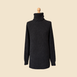 Pull long col roulé LAUREN Jeans Co. Ralph Lauren noir - Taille L