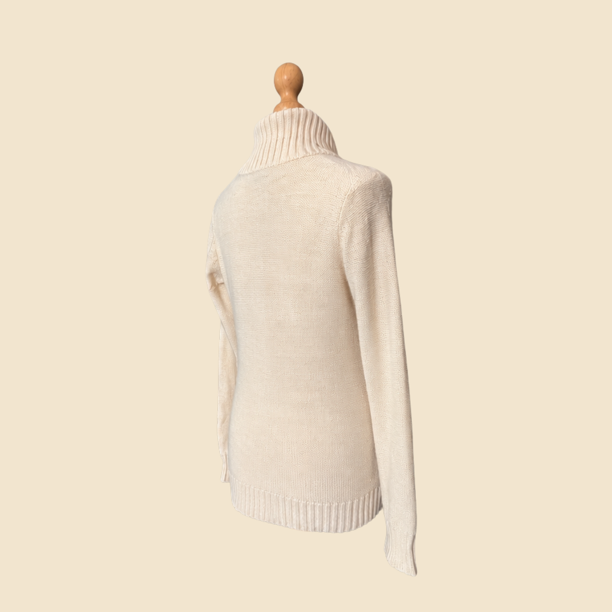 Pull LAUREN Jeans Co. Ralph Lauren écru - Taille XL