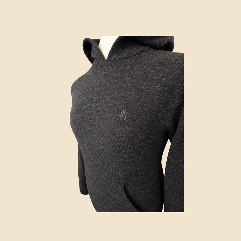Pull à capuche LAUREN Ralph Lauren gris anthracite - Taille S