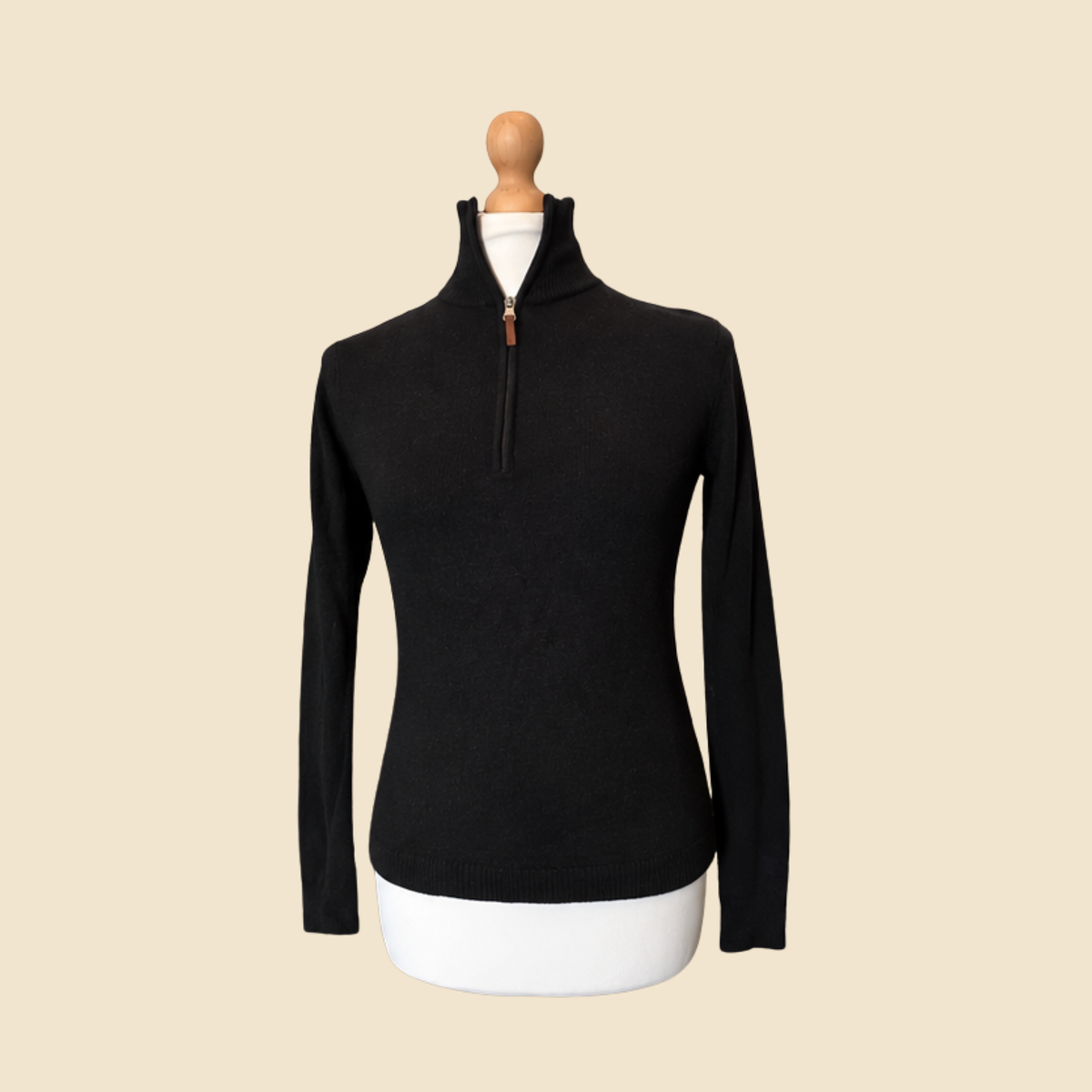 Pull à zip Ralph Lauren Extrême noir - Taille L
