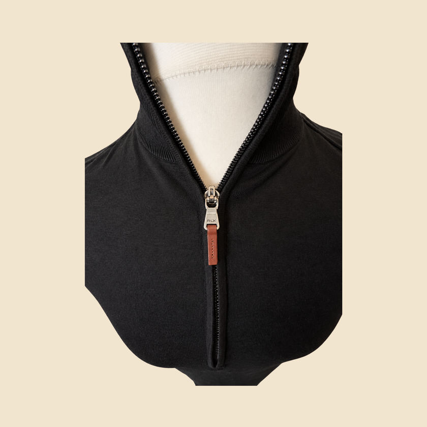 Pull à zip Ralph Lauren Extrême noir - Taille L