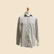 Chemise HUGO BOSS à fines rayures bleu et blanc - Taille 44