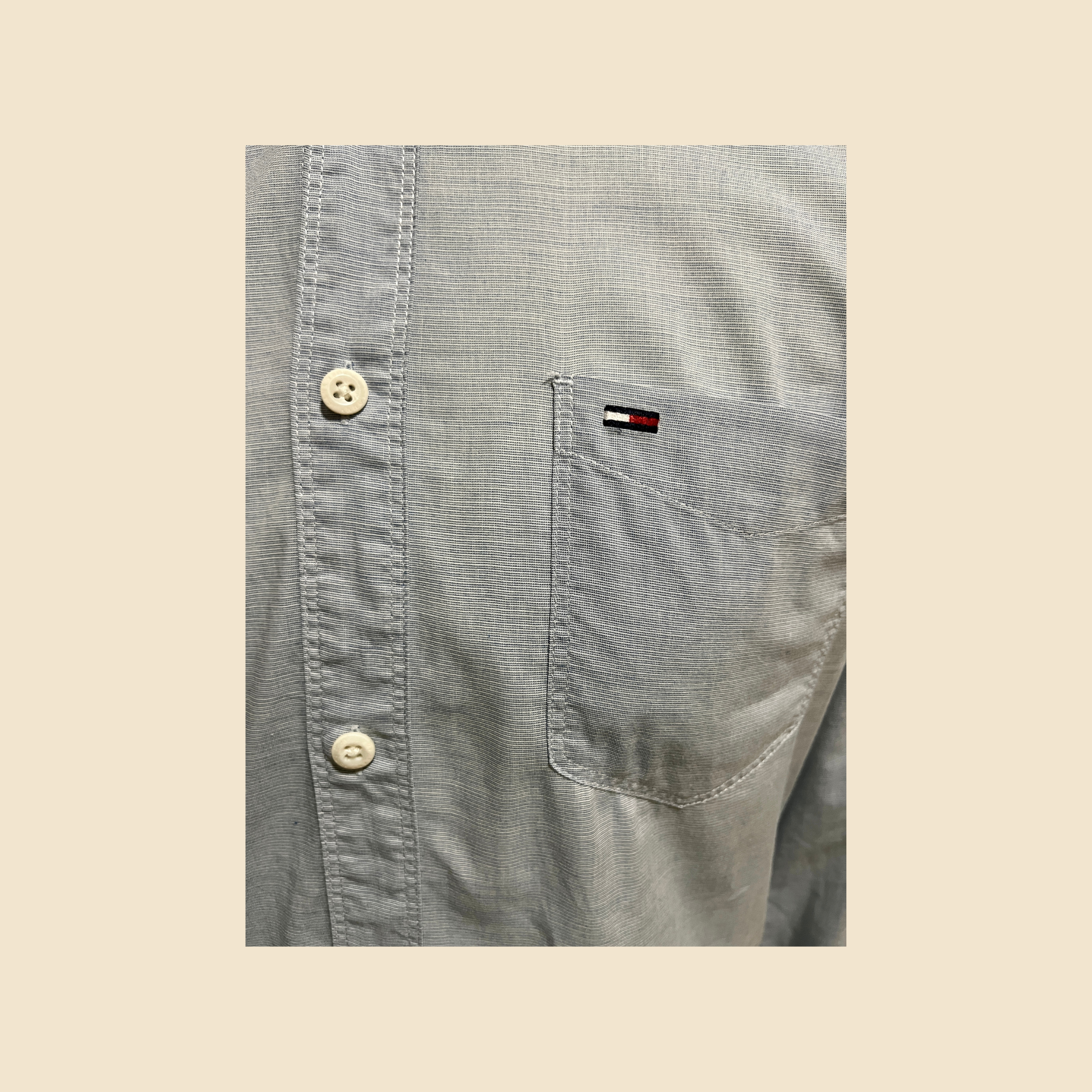 Chemise TOMMY HILFIGER bleu clair - Taille M
