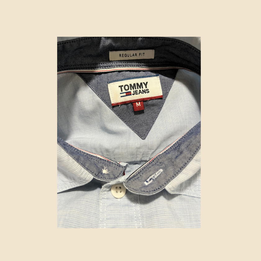 Chemise TOMMY HILFIGER bleu clair - Taille M
