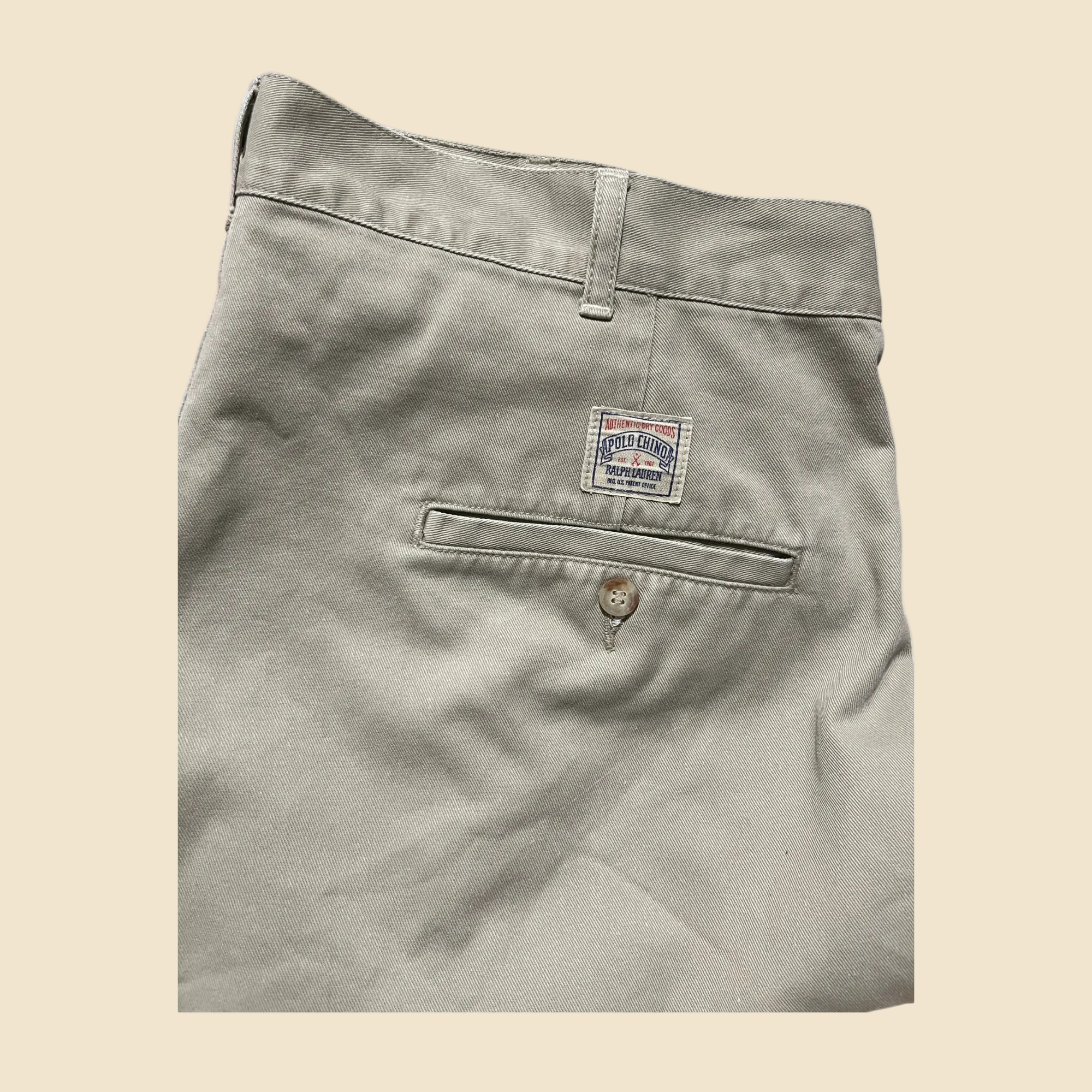 Short POLO RALPH LAUREN beige - Taille 46