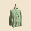 Chemise RALPH LAUREN rayée vert & blanc - Taille M