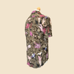 Chemise HUGO à imprimé floral kaki - Taille M