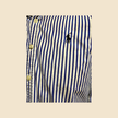 Chemise RALPH LAUREN rayée bleu & blanc - Taille 36