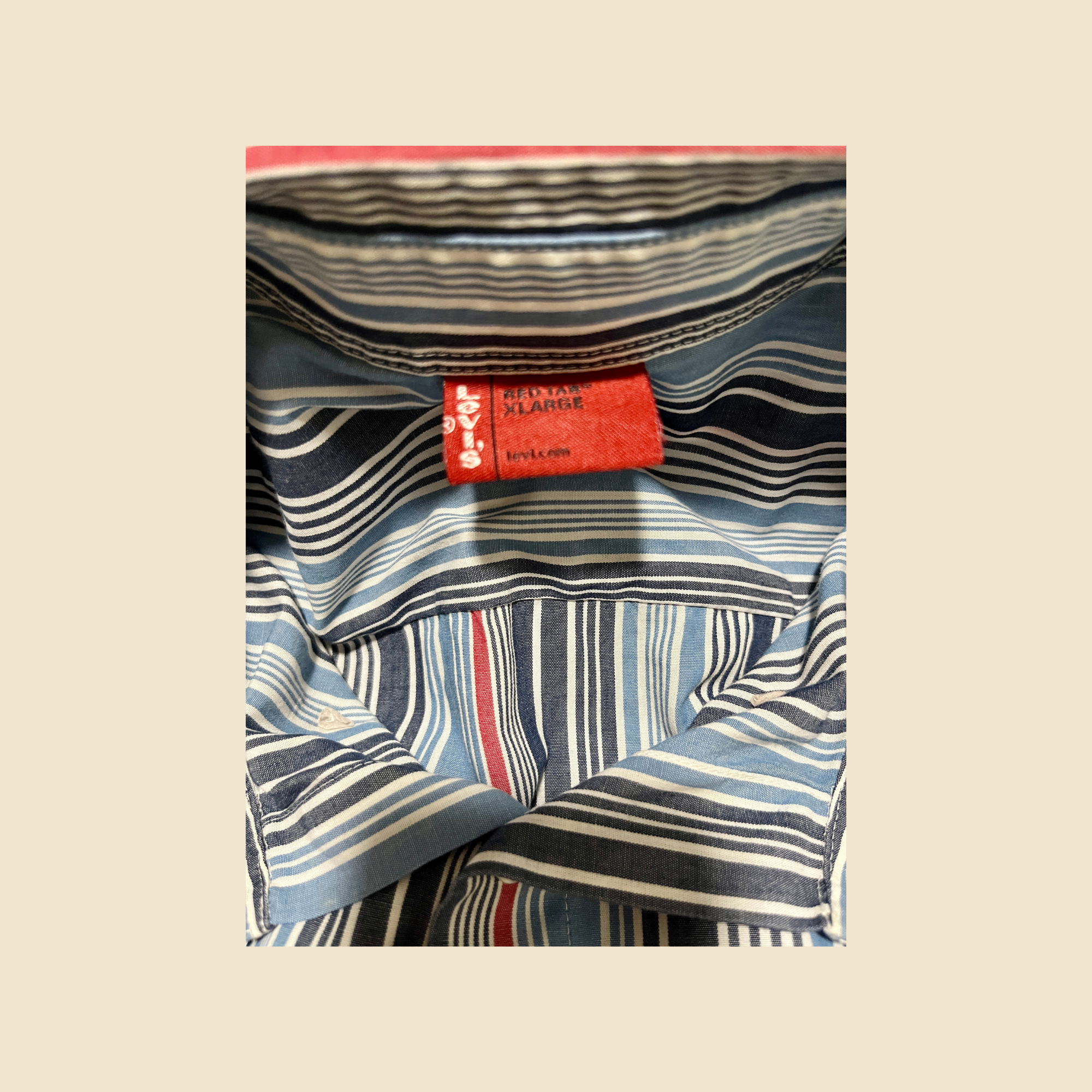 Chemise LEVIS' Vintage Rayée Multicolore - Taille XL