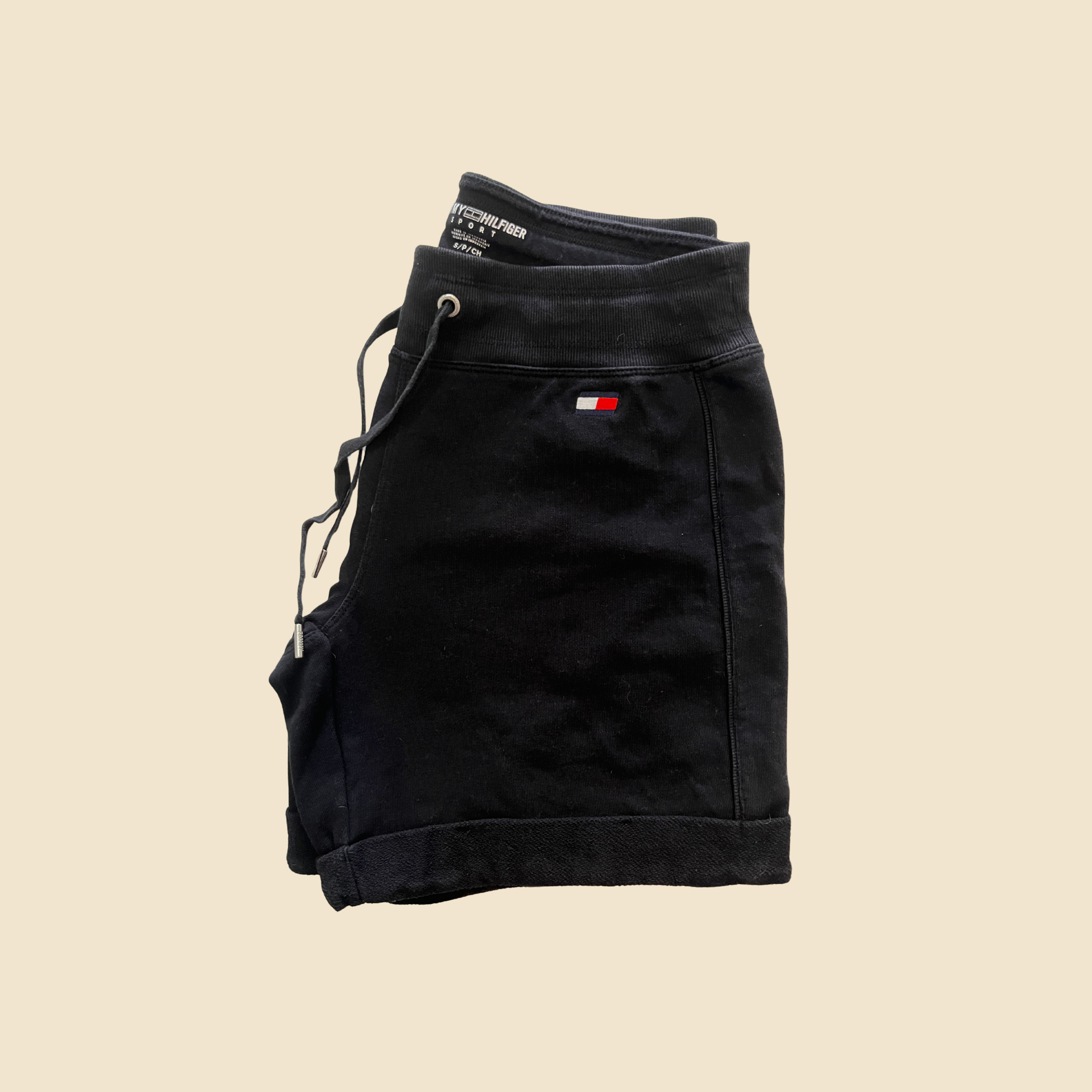 Short de jogging TOMMY HILFIGER SPORT noir - Taille S