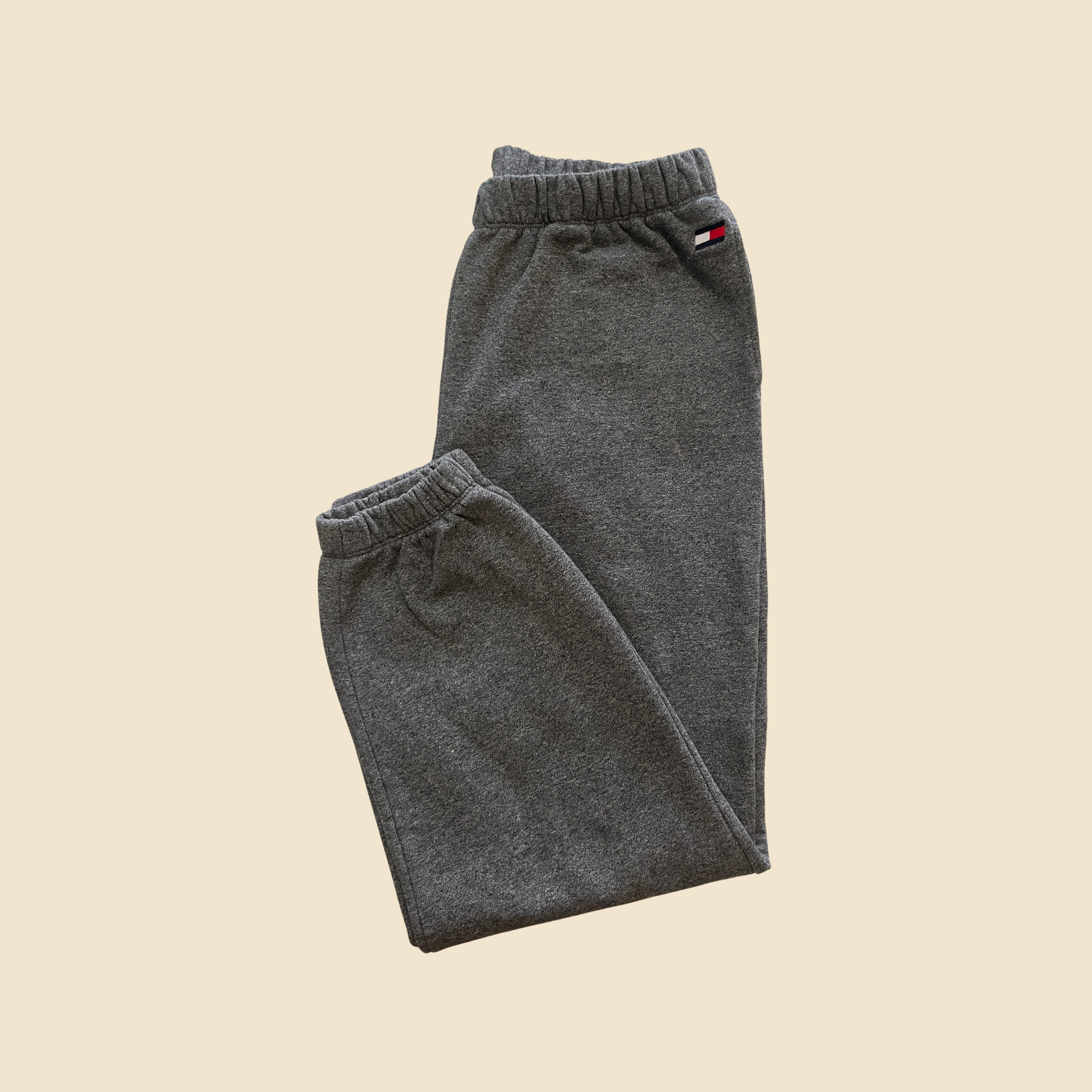 Pantalon de jogging TOMMY HILFIGER gris chiné - Taille L