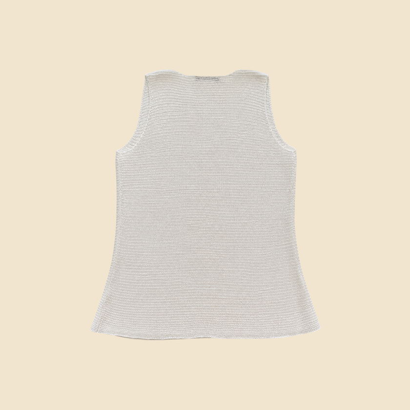 Débardeur en maille LAUREN RALPH LAUREN blanc