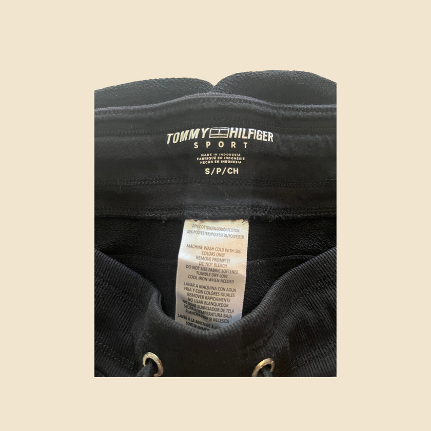 Short de jogging TOMMY HILFIGER SPORT noir - Taille S