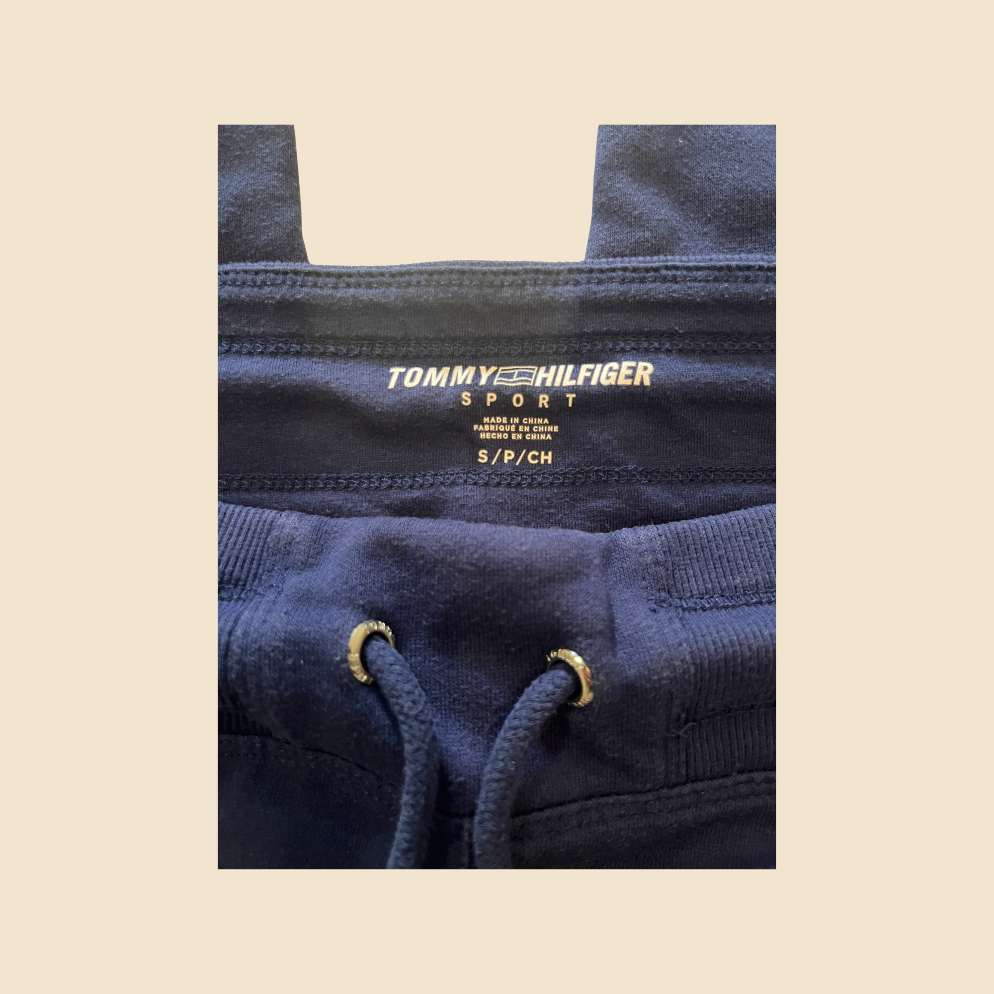 Pantalon de jogging TOMMY HILFIGER SPORT bleu marine - Taille S