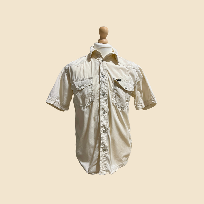 Chemise WRANGLER Authentic Western beige clair – Taille S