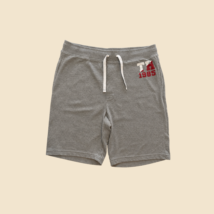 Short TOMMY HILFIGER TH 1985 gris chiné - Taille L