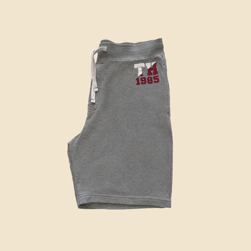 Short TOMMY HILFIGER TH 1985 gris chiné - Taille L