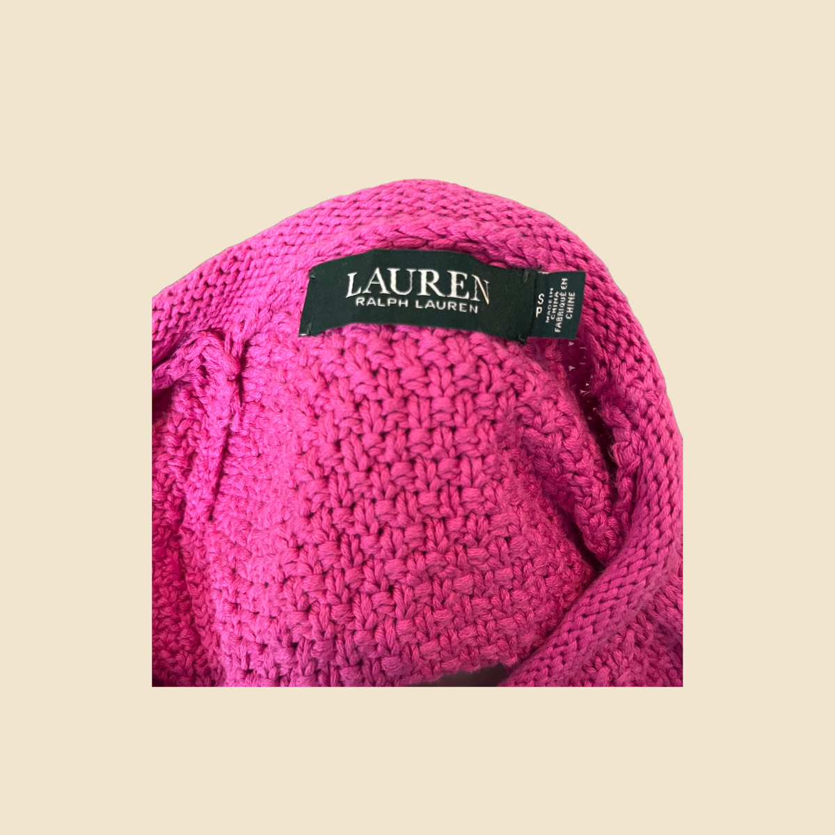 Pull LAUREN Ralph Lauren fuchsia - Taille S