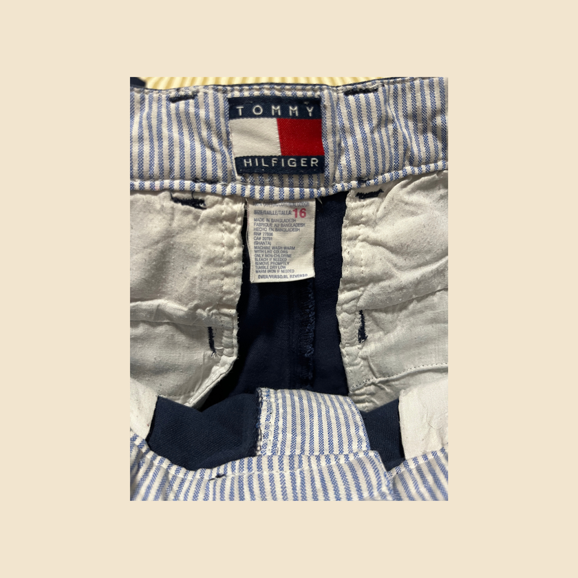 Pantalon TOMMY HILFIGER chino bleu marine – Taille 34