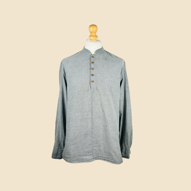 Chemisette DESIGUAL à rayure grise & blanche - Taille XL