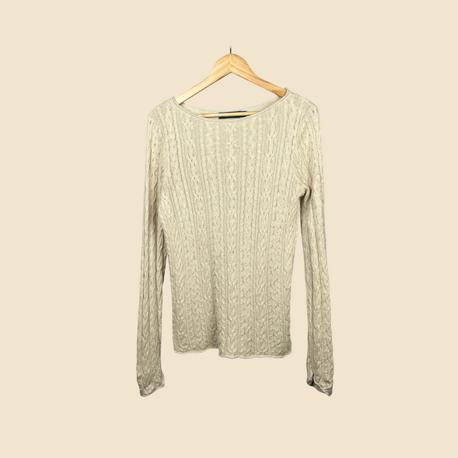 Pull LAUREN Ralph Lauren beige - Taille L
