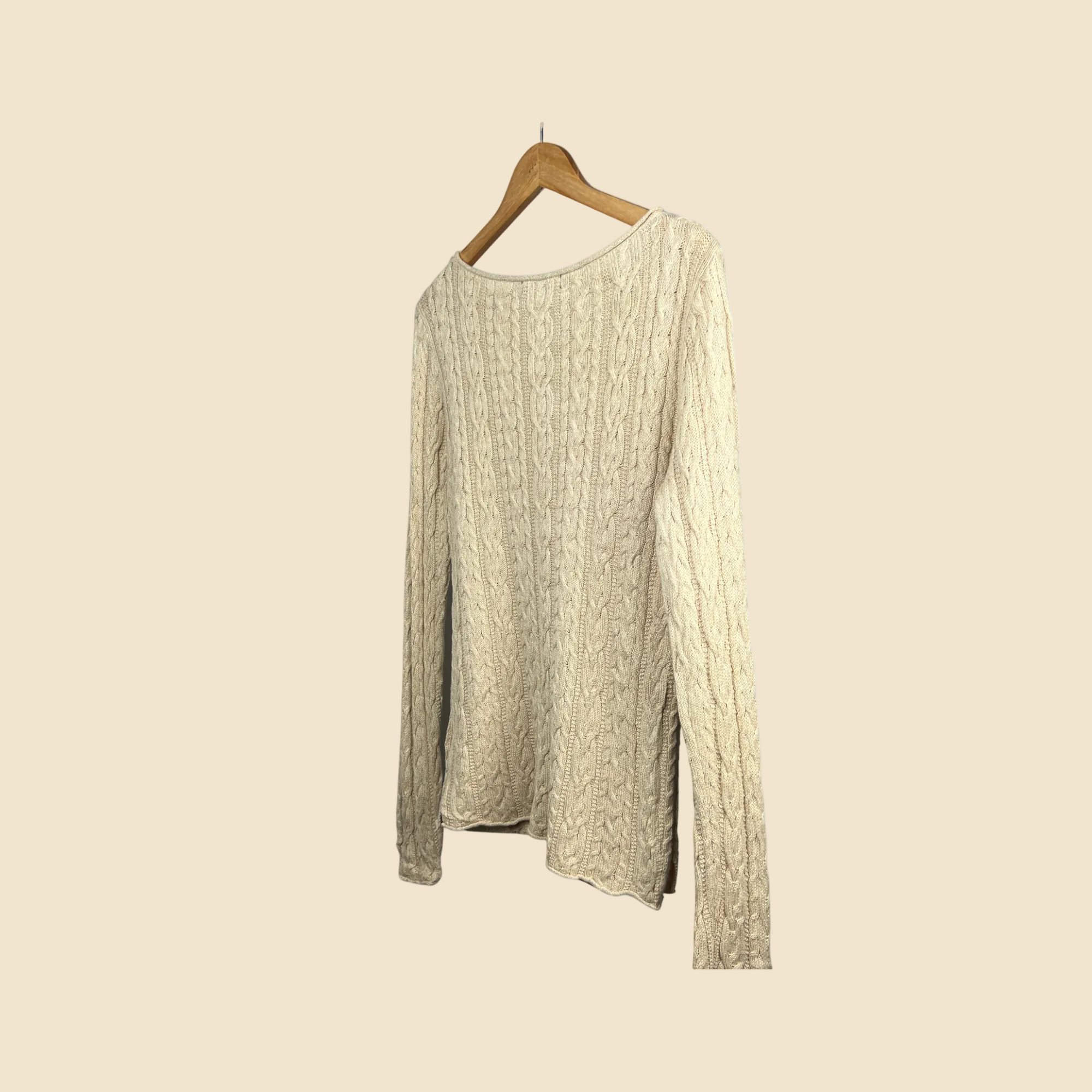 Pull LAUREN Ralph Lauren beige - Taille L