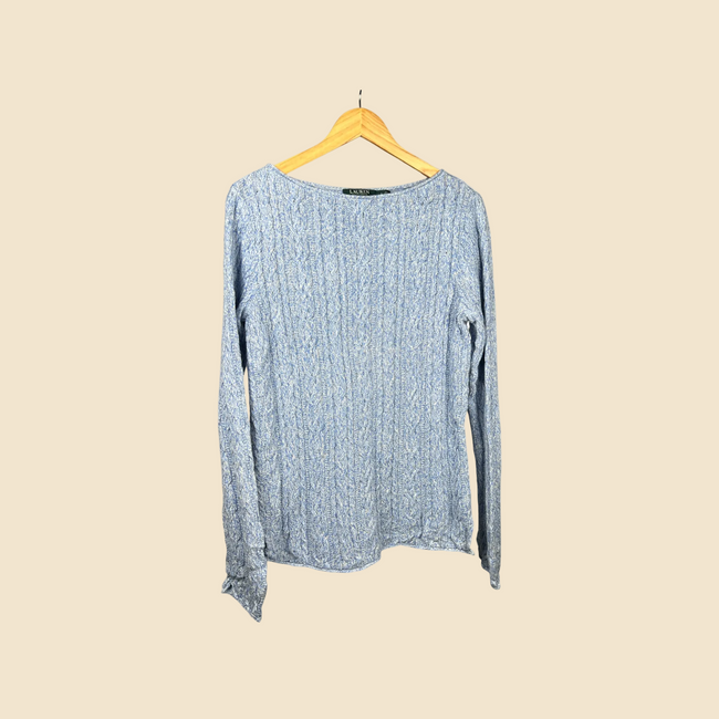 Pull LAUREN Ralph Lauren bleu clair - Taille L