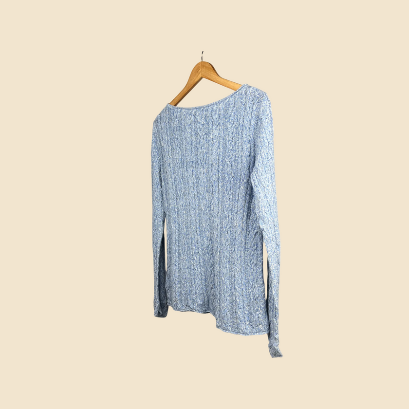 Pull LAUREN Ralph Lauren bleu clair - Taille L
