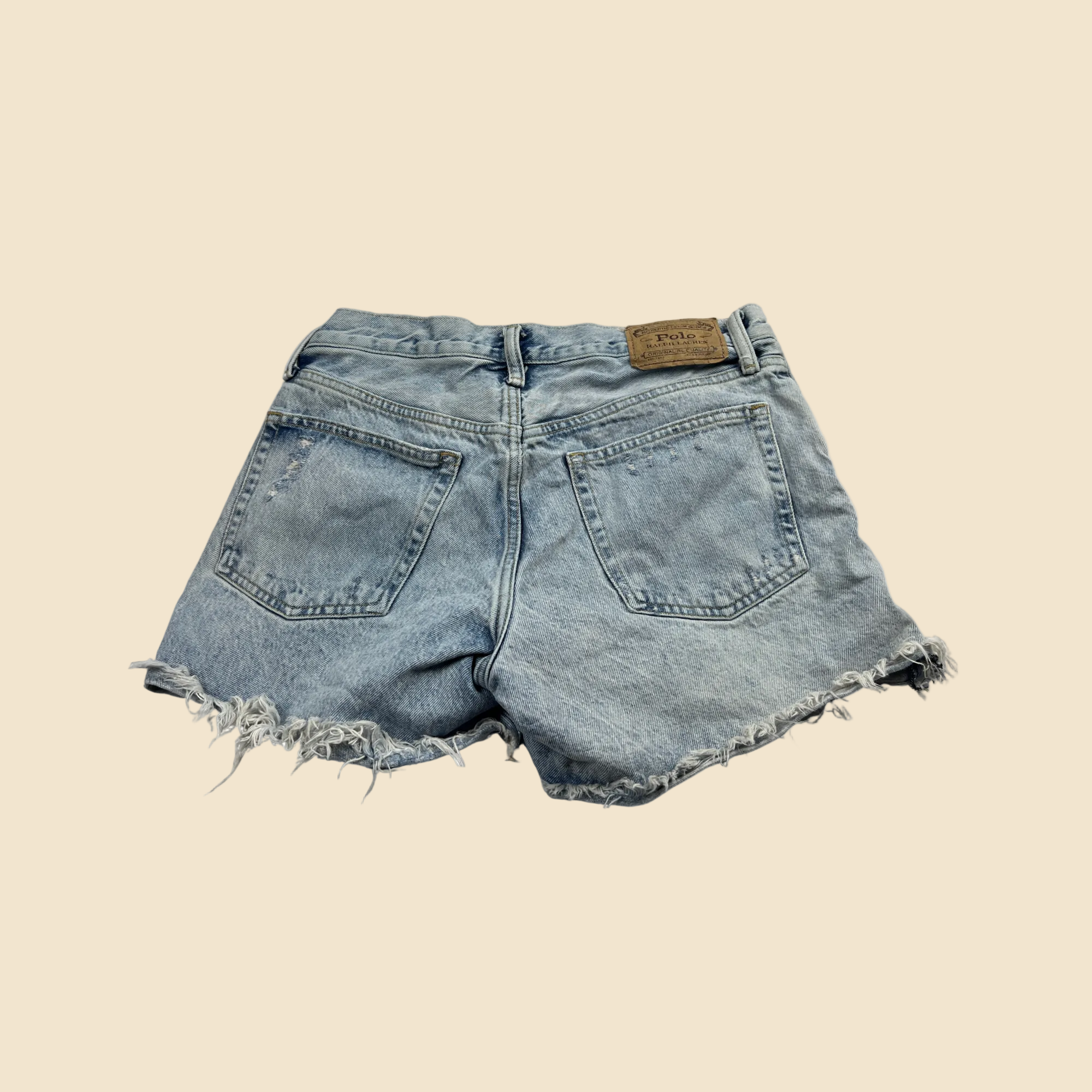 Short en jean POLO RALPH LAUREN vintage - Taille 36