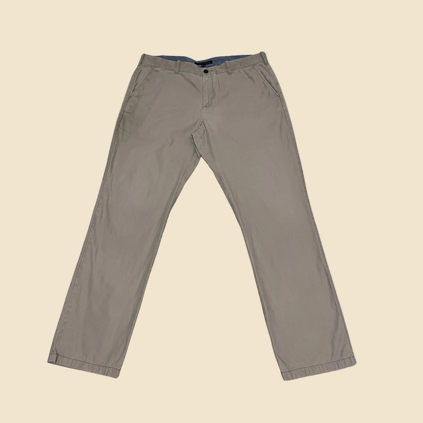 Pantalon TOMMY HILFIGER chino beige - Taille W38/L34 (48FR)