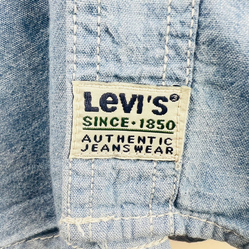 Chemise LEVI'S denim manches courtes - Taille XL