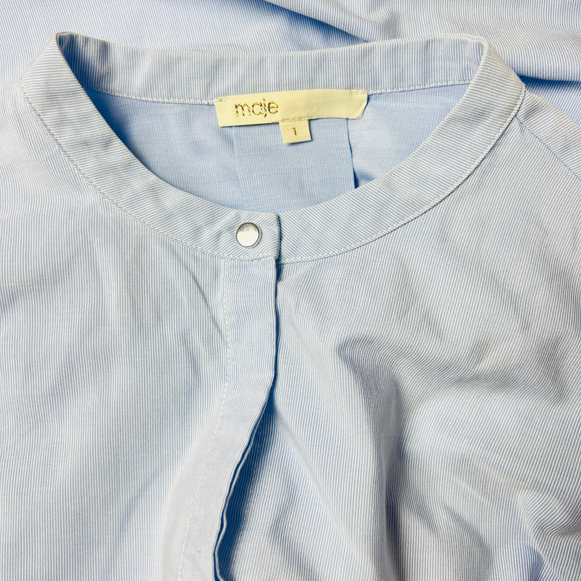 Blouse MAJE bleu ciel - Taille 1 (36 FR)