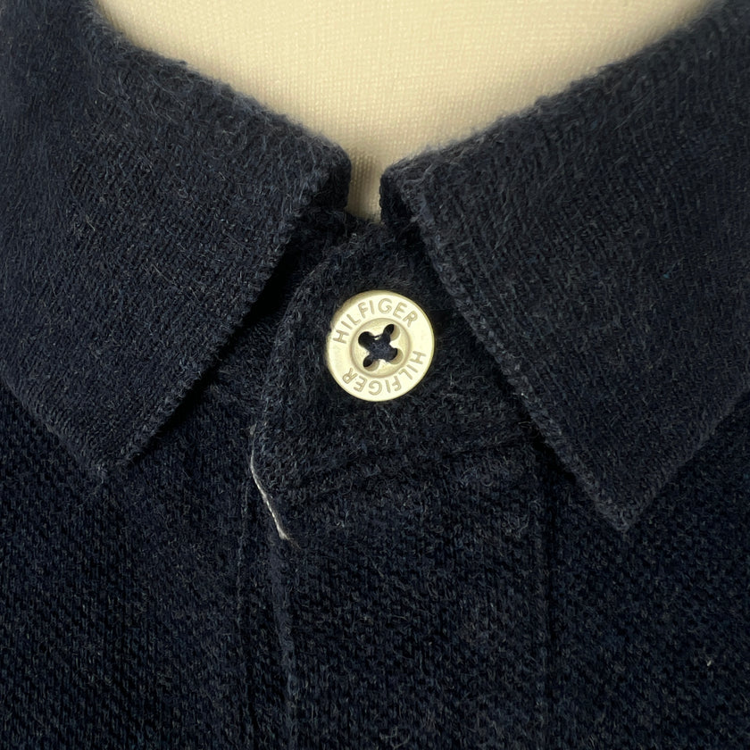 Polo TOMMY HILFIGER bleu chiné - Taille L