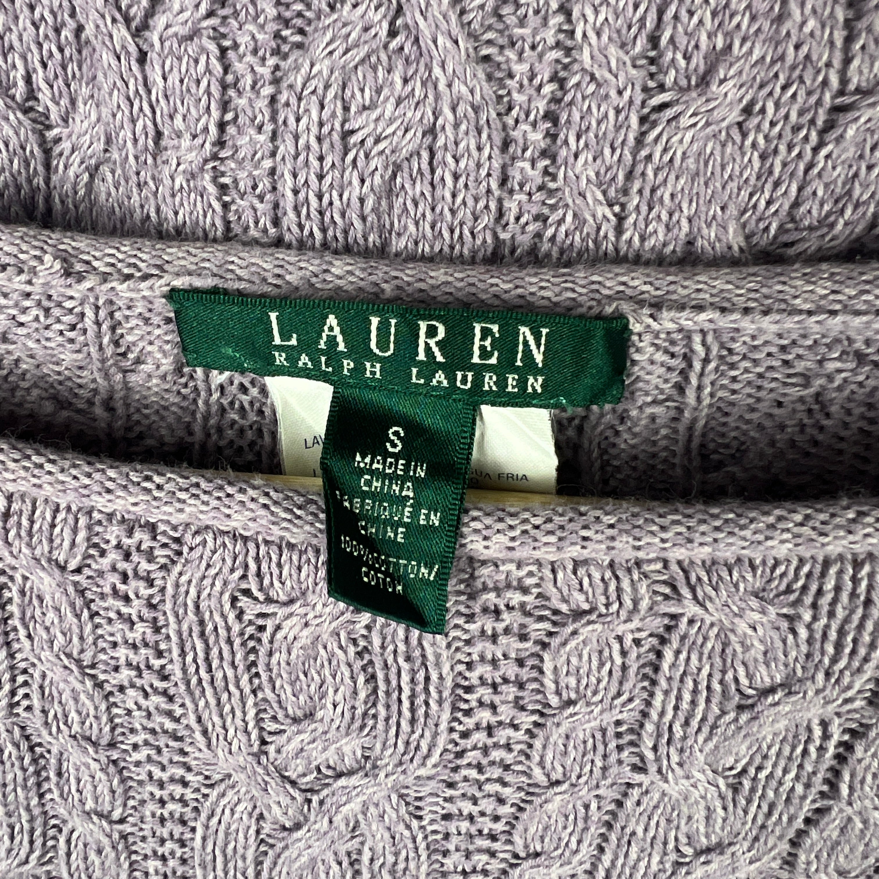 Pull LAUREN Ralph Lauren parme - Taille S