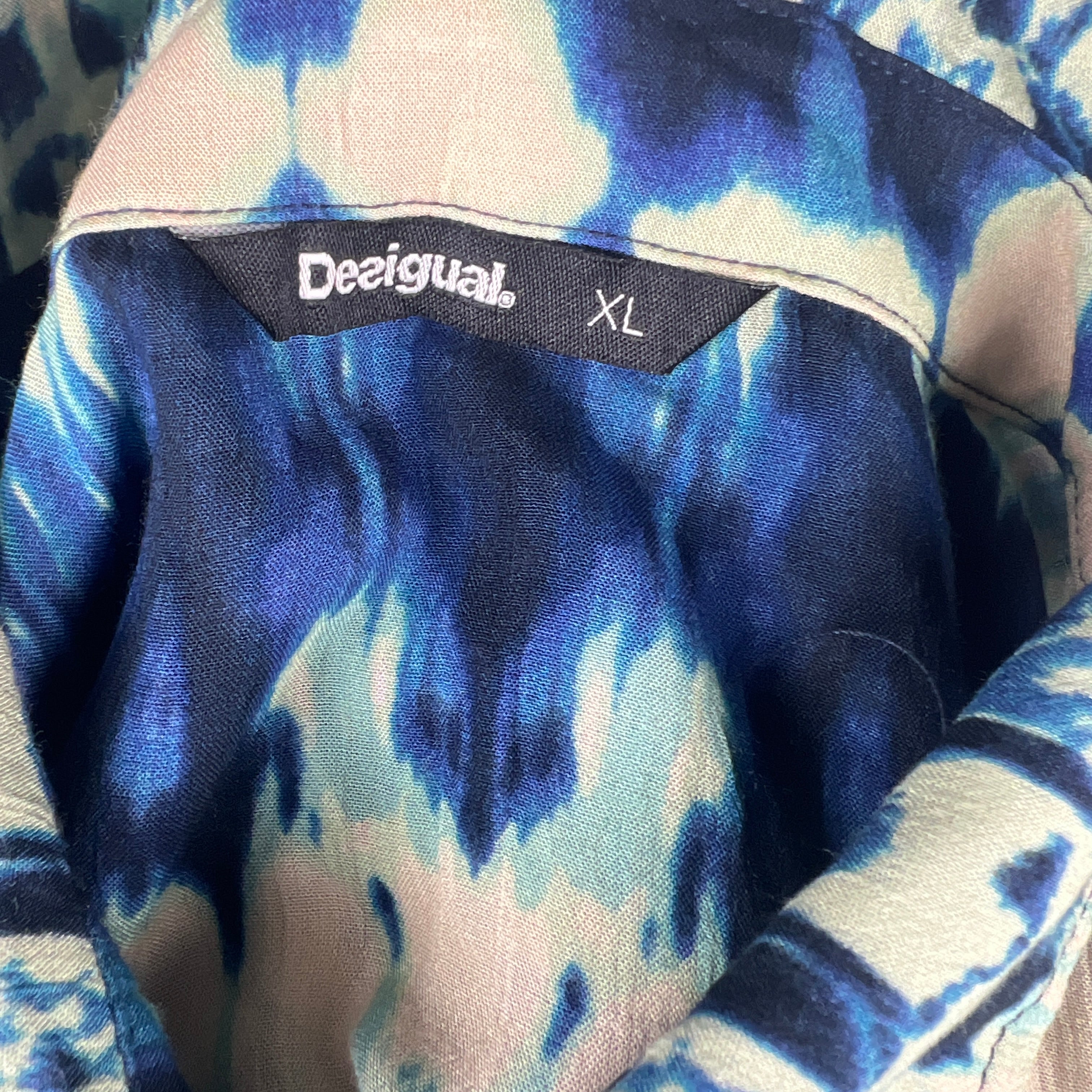 Chemise DESIGUAL légère colorée - Taille XL