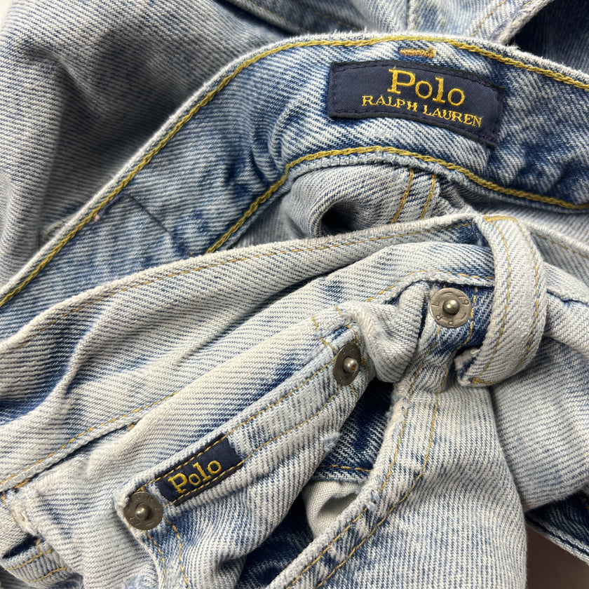 Short en jean POLO RALPH LAUREN vintage - Taille 36