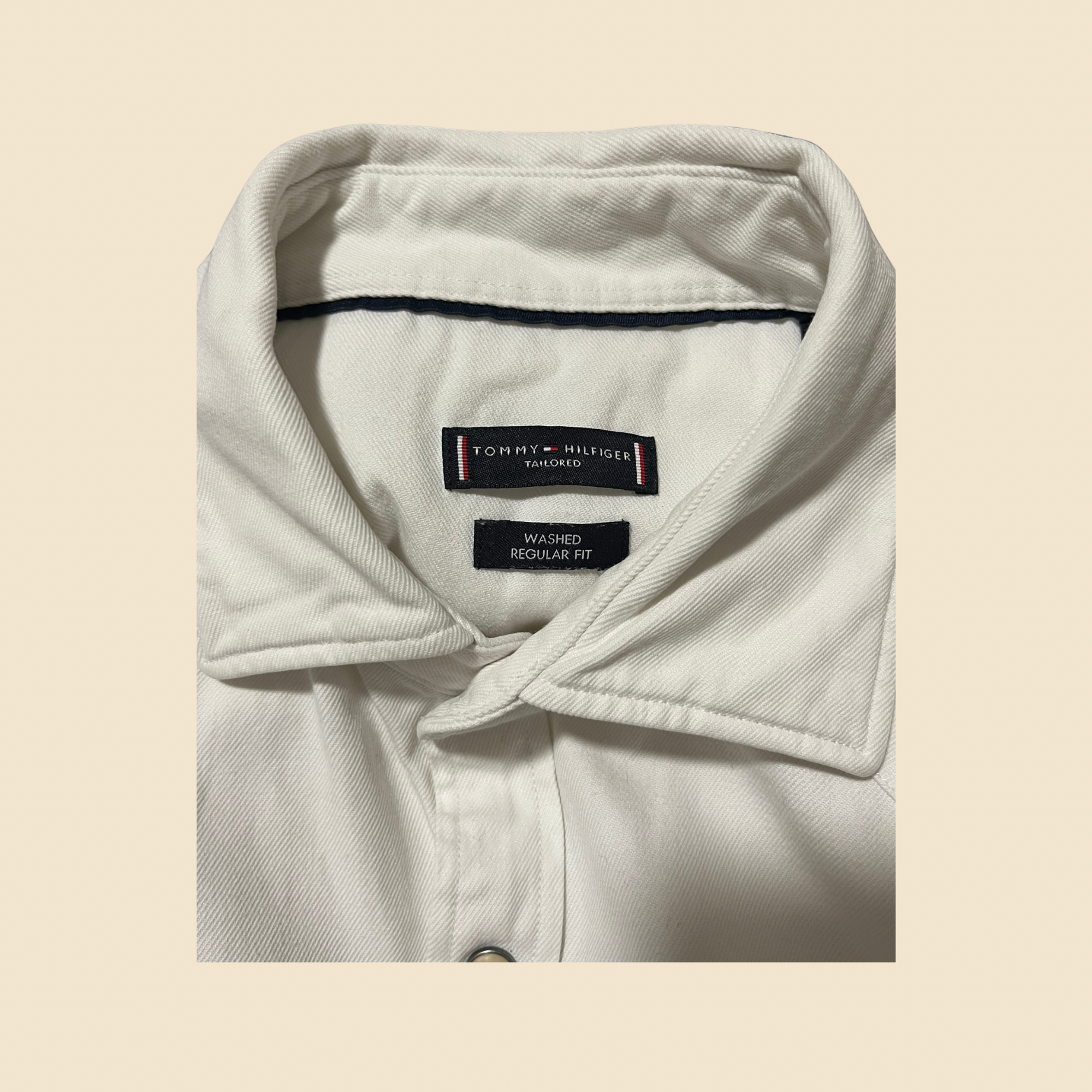Chemise TOMMY HILFIGER blanche - Taille 40