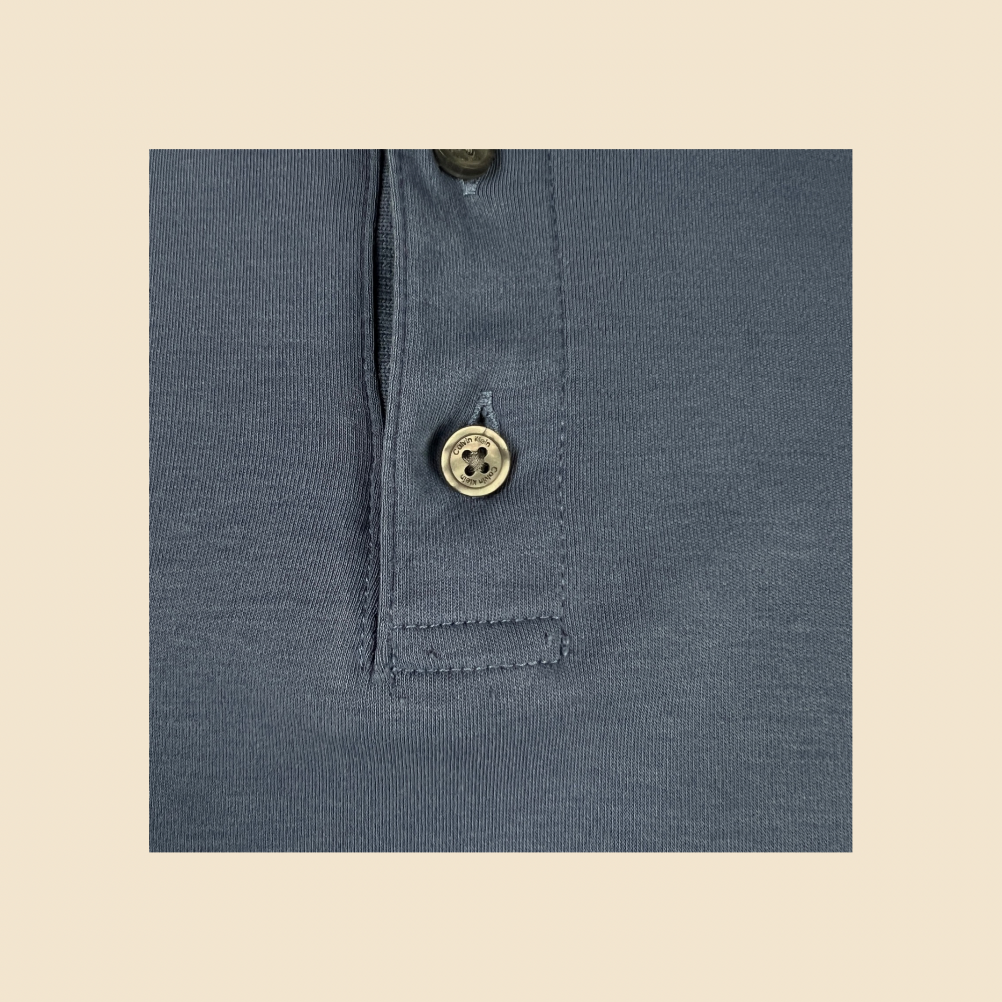 Polo CALVIN KLEIN bleu - Taille XXL