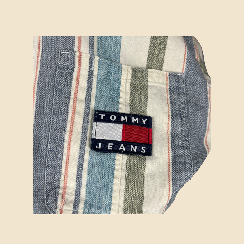 TOMMY HILFIGER Multicolor Striped Shirt - Size M