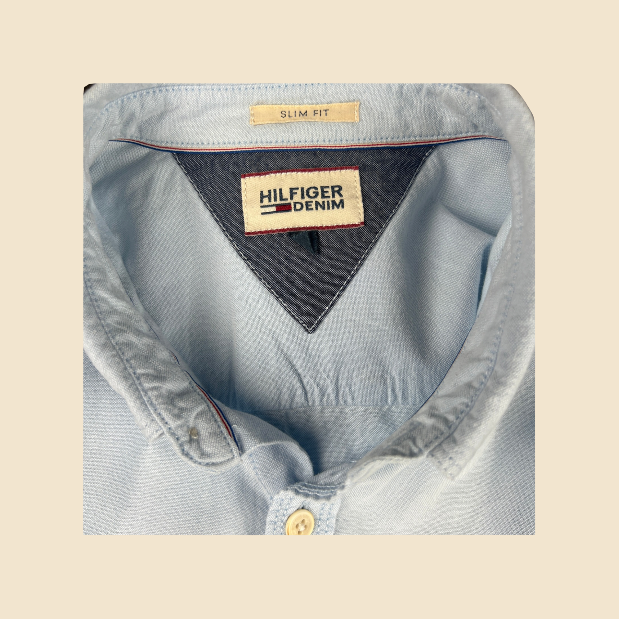 Chemise TOMMY HILFIGER bleu clair - Taille L