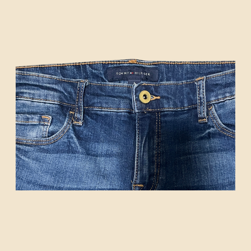 Jean TOMMY HILFIGER denim bleu bootcut - Taille 36