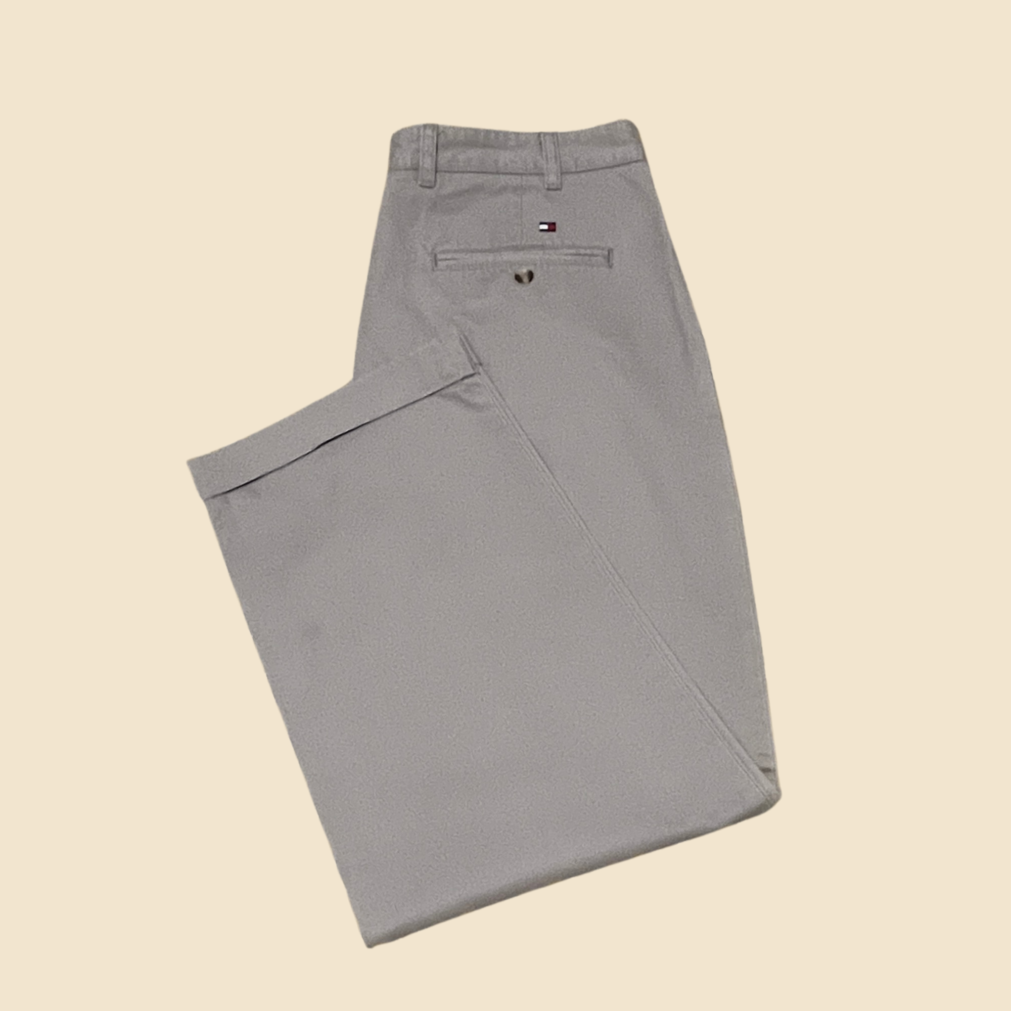 Pantalon TOMMY HILFIGER chino beige - Taille W38/L30 (48FR)