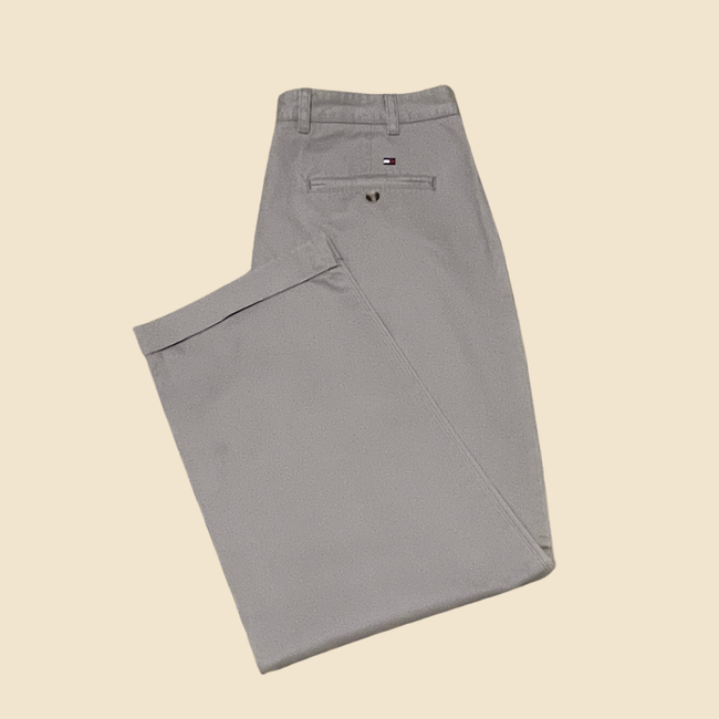 Pantalon TOMMY HILFIGER chino beige - Taille W38/L30 (48FR)