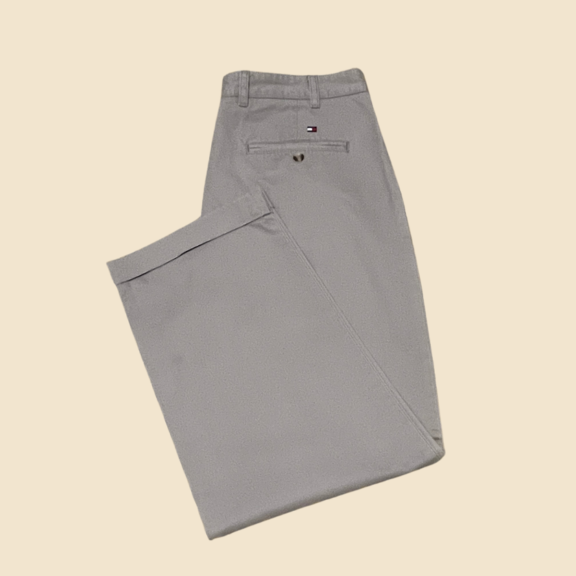 Pantalon TOMMY HILFIGER chino beige - Taille W38/L30 (48FR)