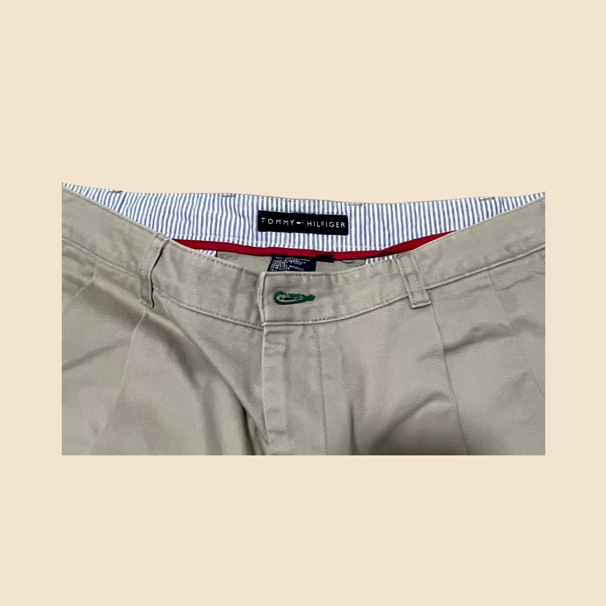 Pantalon TOMMY HILFIGER chino beige - Taille W38/L30 (48FR)