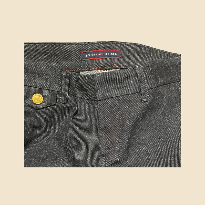 Jean TOMMY HILFIGER flare denim brut vintage - Taille 36