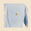 Chemise RALPH LAUREN oversize bleu clair - Taille M